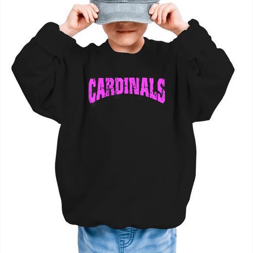 Cardinals Back To School Spirit Pk Graphic Kid Sweatshirt - Savourry