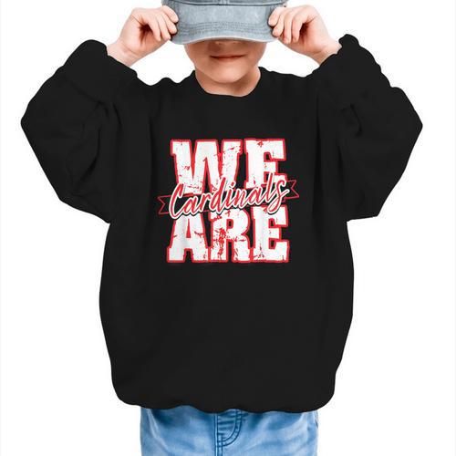 We Are Cardinals Back To School Spirit R Graphic Kid Sweatshirt - Savourry