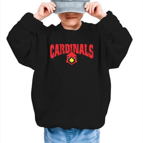 Cardinals Back To School Spirit R Graphic Kid Sweatshirt - Savourry