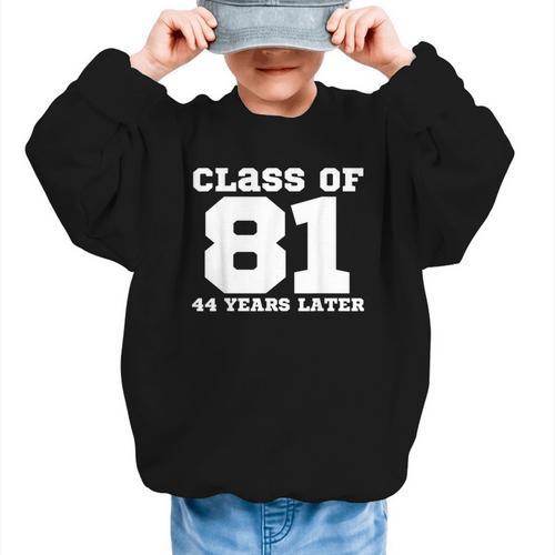 Class Of 1981 44 Years Later Reunions SQUAD Back To School Graphic Kid Sweatshirt - Savourry