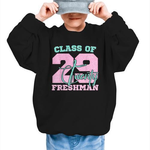 Class Of 2029 Freshman High School Back To School 9th Grade Graphic Kid Sweatshirt - Savourry