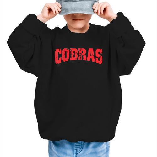 Cobras Back To School Spirit R Graphic Kid Sweatshirt - Savourry
