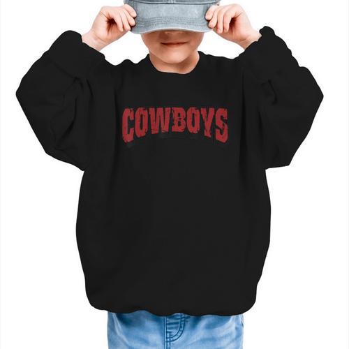 Cowboys Back To School Spirit M Graphic Kid Sweatshirt - Savourry