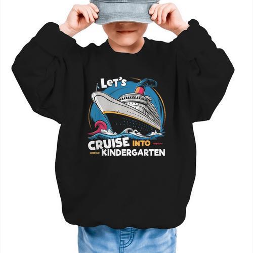 Cruise Ship Kindergarten Back To School Boys Girls Kids Graphic Kid Sweatshirt - Savourry