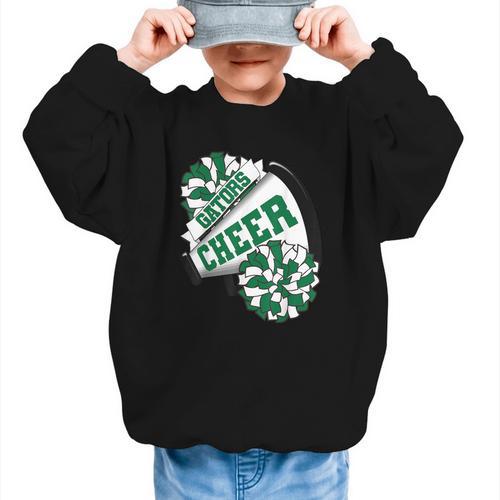 Gators Cheer Back To School Cheerleading Spirit G Graphic Kid Sweatshirt - Savourry