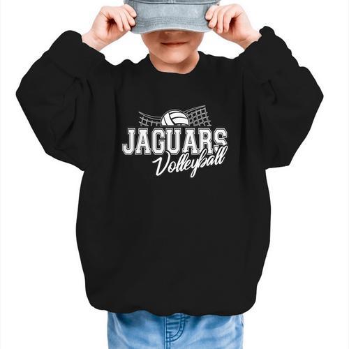 Jaguars Volleyball Back To School Spirit Graphic Kid Sweatshirt - Savourry