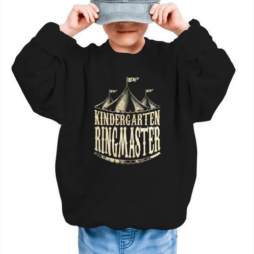 Kindergarten Ringmaster Carnival Back To School Circus Staff Graphic Kid Sweatshirt - Savourry