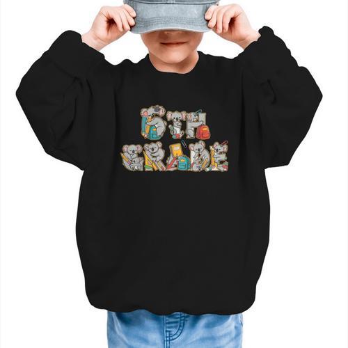 Koala Sixth Grade Back To School Kids Boys Girls Graphic Kid Sweatshirt - Savourry