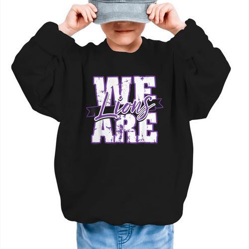 Lions Back To School Spirit P Graphic Kid Sweatshirt - Savourry