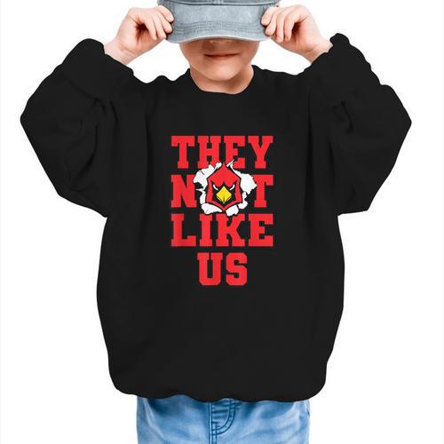 Not Like Cardinal Back To School Spirit R Graphic Kid Sweatshirt - Savourry