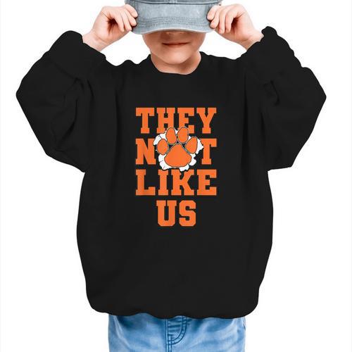 Not Like Tigers Back To School Spirit O Graphic Kid Sweatshirt - Savourry