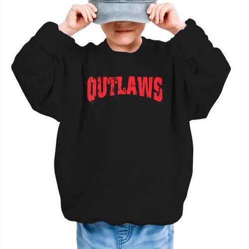 Outlaws Back To School Spirit R Graphic Kid Sweatshirt - Savourry