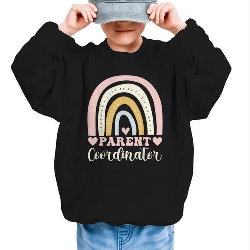 Parent Coordinator Back To School Appreciation Graphic Kid Sweatshirt - Savourry