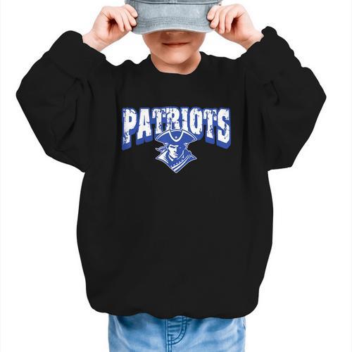 Patriots Back To School Spirit B Graphic Kid Sweatshirt - Savourry