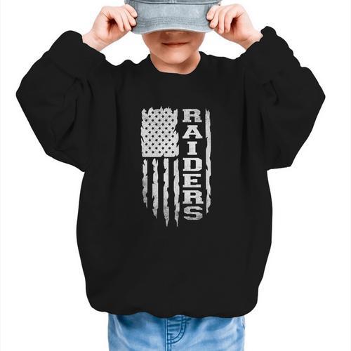 Retro Raiders Back To School Team Spirit For Men Women Kids Graphic Kid Sweatshirt - Savourry