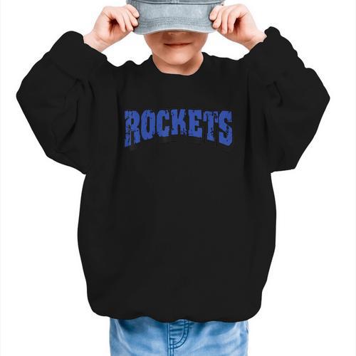 Rockets Back To School Spirit B Graphic Kid Sweatshirt - Savourry