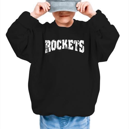 Rockets Back To School Spirit Graphic Kid Sweatshirt - Savourry