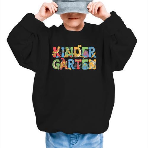 Snake Kindergarten Back To School Kids Boys Girls Graphic Kid Sweatshirt - Savourry