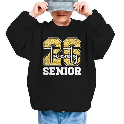 Twenty 2026 Class Of 26 Seniors Back To School Graduation Graphic Kid Sweatshirt - Savourry