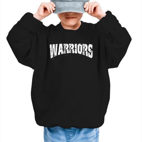 Warriors Back To School Spirit Graphic Kid Sweatshirt - Savourry