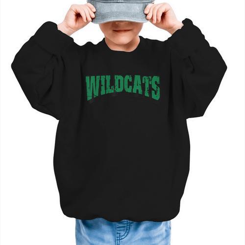 Wildcats Back To School Spirit G Graphic Kid Sweatshirt - Savourry