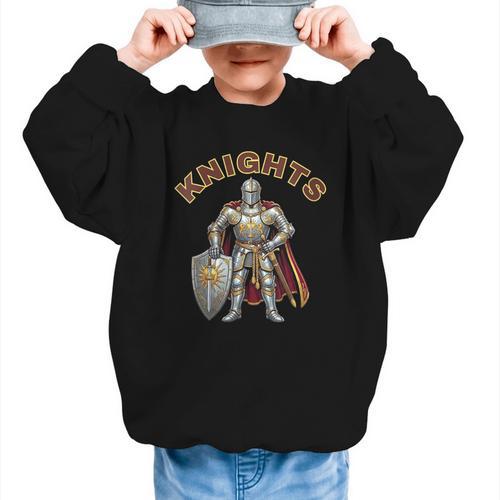 Women's Knights Back To School Spirit Graphic Kid Sweatshirt - Savourry