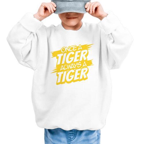Always A Tiger Back To School Spirit GY Performance Graphic Kid Sweatshirt - Savourry