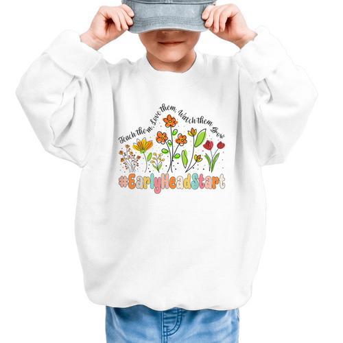 Early Head Start Appreciation Week Back To School Graphic Kid Sweatshirt - Savourry