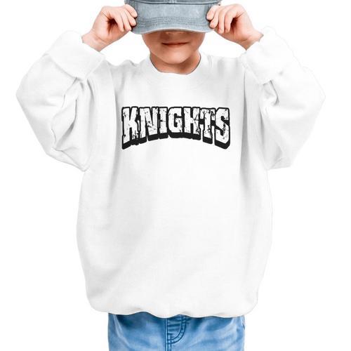 Knights Back To School Spirit Premium Tri-Blend Graphic Kid Sweatshirt - Savourry