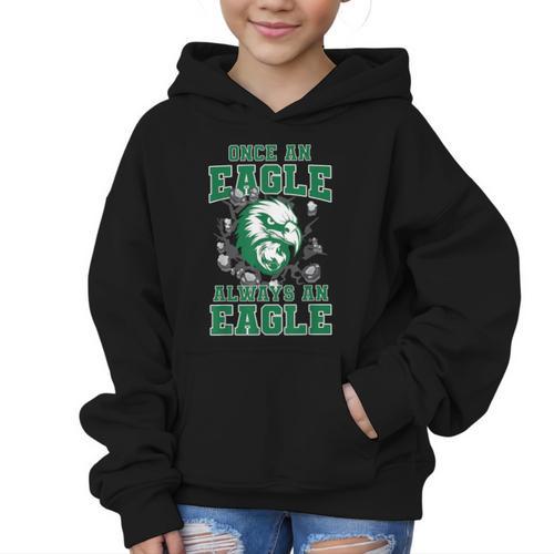 Always An Eagle Back To School Spirit G Graphic Kid Hoodie - Savourry