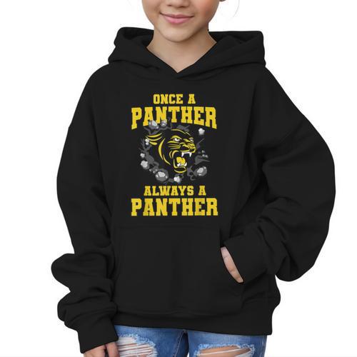 Always A Panther Back To School Spirit GY Graphic Kid Hoodie - Savourry