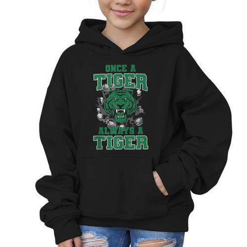 Always A Tiger Back To School Spirit G Graphic Kid Hoodie - Savourry