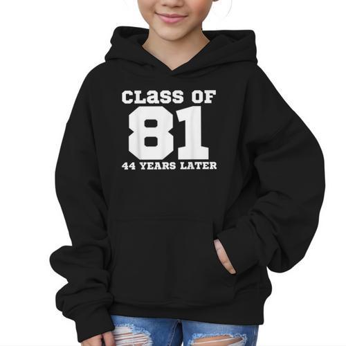 Class Of 1981 44 Years Later Reunions SQUAD Back To School Graphic Kid Hoodie - Savourry