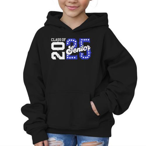 Class Of 2025 Senior 2025 Back To School Graduation Party Graphic Kid Hoodie - Savourry