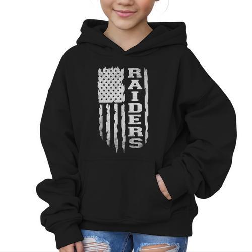 Retro Raiders Back To School Team Spirit For Men Women Kids Graphic Kid Hoodie - Savourry