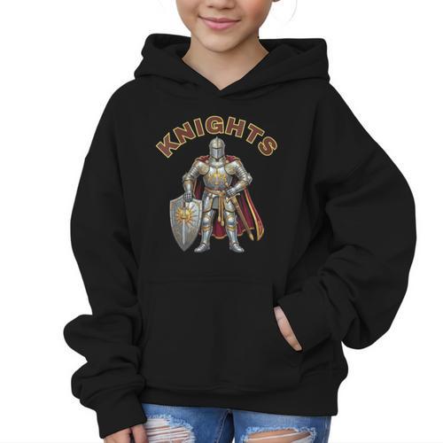 Women's Knights Back To School Spirit Graphic Kid Hoodie - Savourry