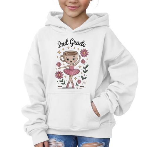 Back To School Italian Brainrot Second Grade Performance Graphic Kid Hoodie - Savourry