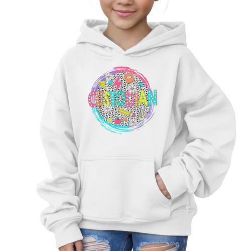 Cute Custodian Shirt First Day Of School Back To School Gift Graphic Kid Hoodie - Savourry