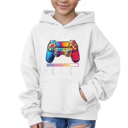Game Over Back To School Tee Kids First Day School Graphic Kid Hoodie - Savourry