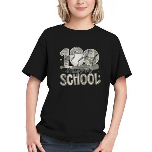 100 Days Of School Baseball Cap Boy School Teacher Graphic Youth - Sportilla