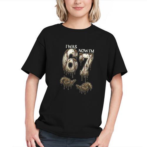 I Was 6 Now I'm 7 Baseball 6 7 Birthday Boys Girls Graphic Youth - Sportilla