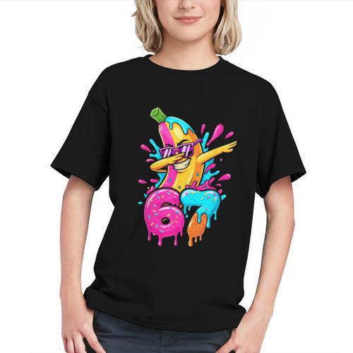 67 Baseball Dabbing Banana 6 7 Dripping Ice Cream Meme Graphic Youth - Sportilla