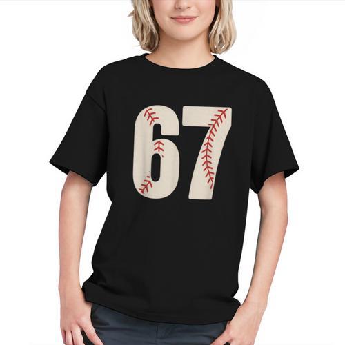 67 Baseball Six Seven 6 7 Meme 67 Graphic Youth - Sportilla