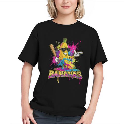 Baseball Banana Splatter Sports Kids Teens Graphic Youth - Sportilla
