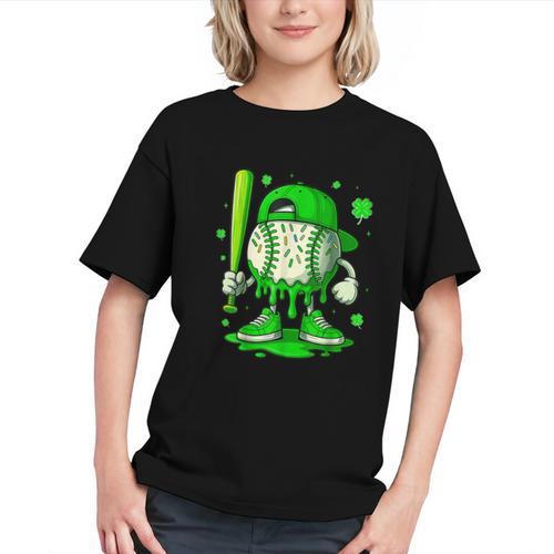 Baseball Drip Icecream Apparel Youth Boy St Patricks Day Graphic Youth - Sportilla