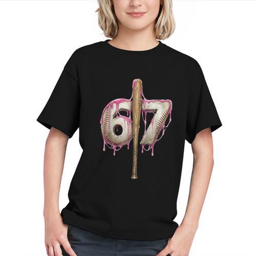 Baseball Drip Number 67 Sports Player Six Seven Meme Fan Graphic Youth - Sportilla