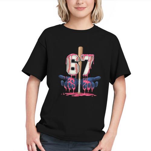 Baseball Drip Shirt Youth Baseball Glove Drip Ice Cream Graphic Youth - Sportilla