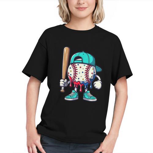 Baseball Drippy Style Apparel For Boys Youth Drip Baseball Graphic Youth - Sportilla