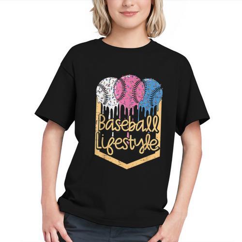Baseball Lifestyle Ball Sprinkles Drip Boys Kids Men Teen Graphic Youth - Sportilla