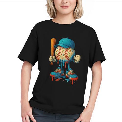 Baseball Lifestyle Youth Baseball Drip Icecream Graphic Youth - Sportilla